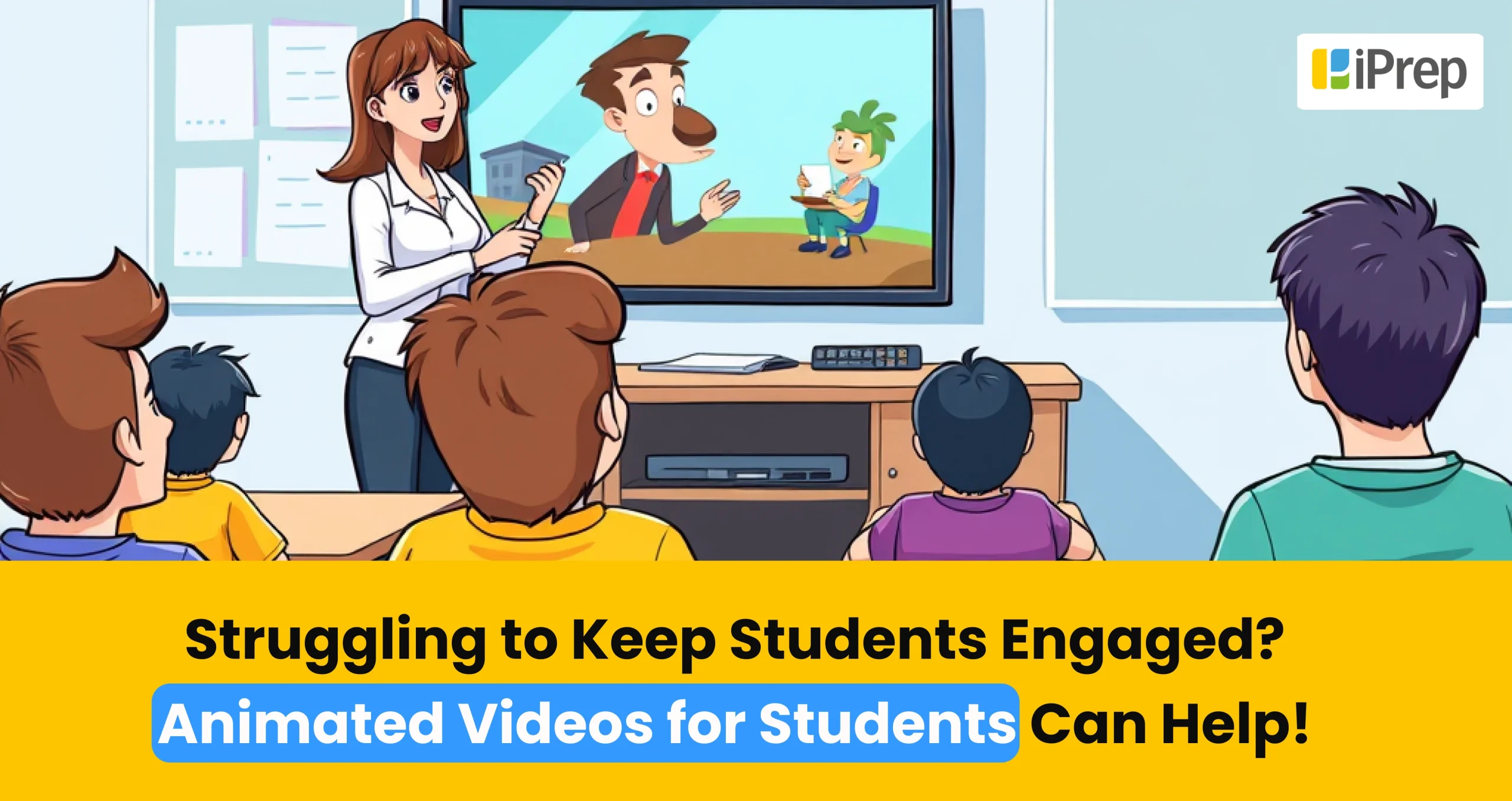 A visual representation of animated videos for students