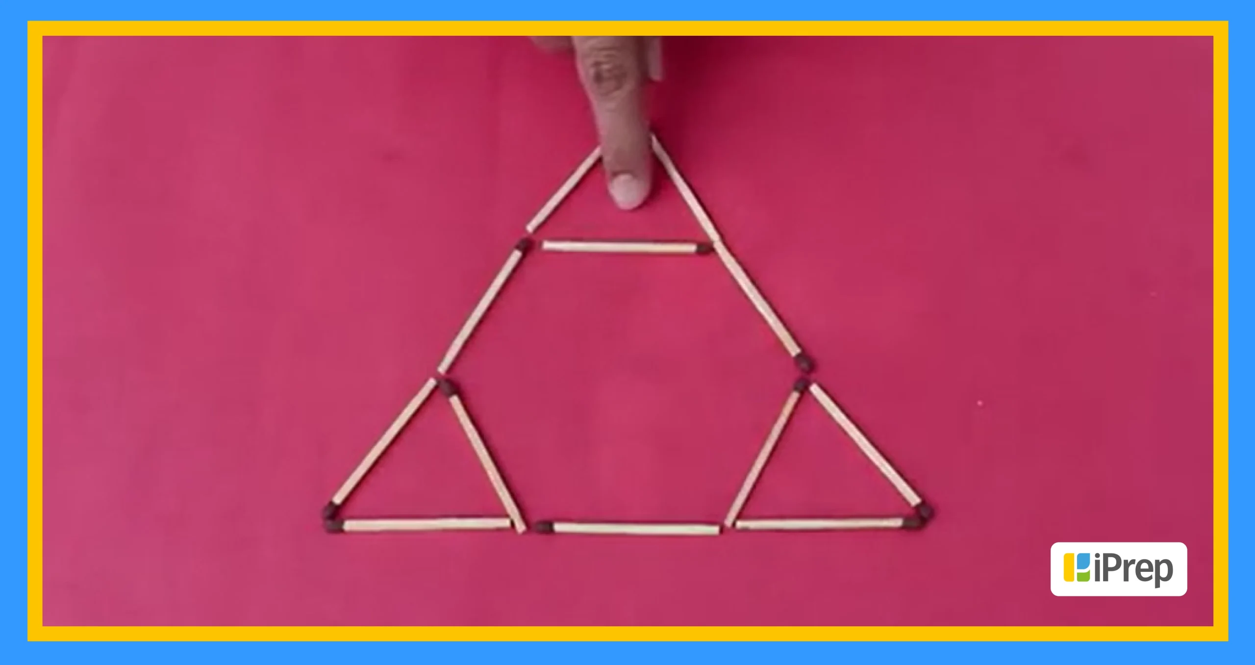 A visual representation of a matchstick activity video for classroom