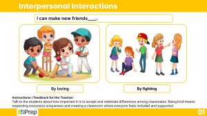 preschool content worksheet subject social and emotional wellbeing chapter Interpersonal Interactions