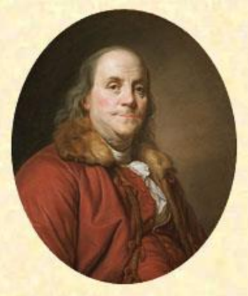 an image of benjamin franklin who exemplified the study of some natural phenomenon