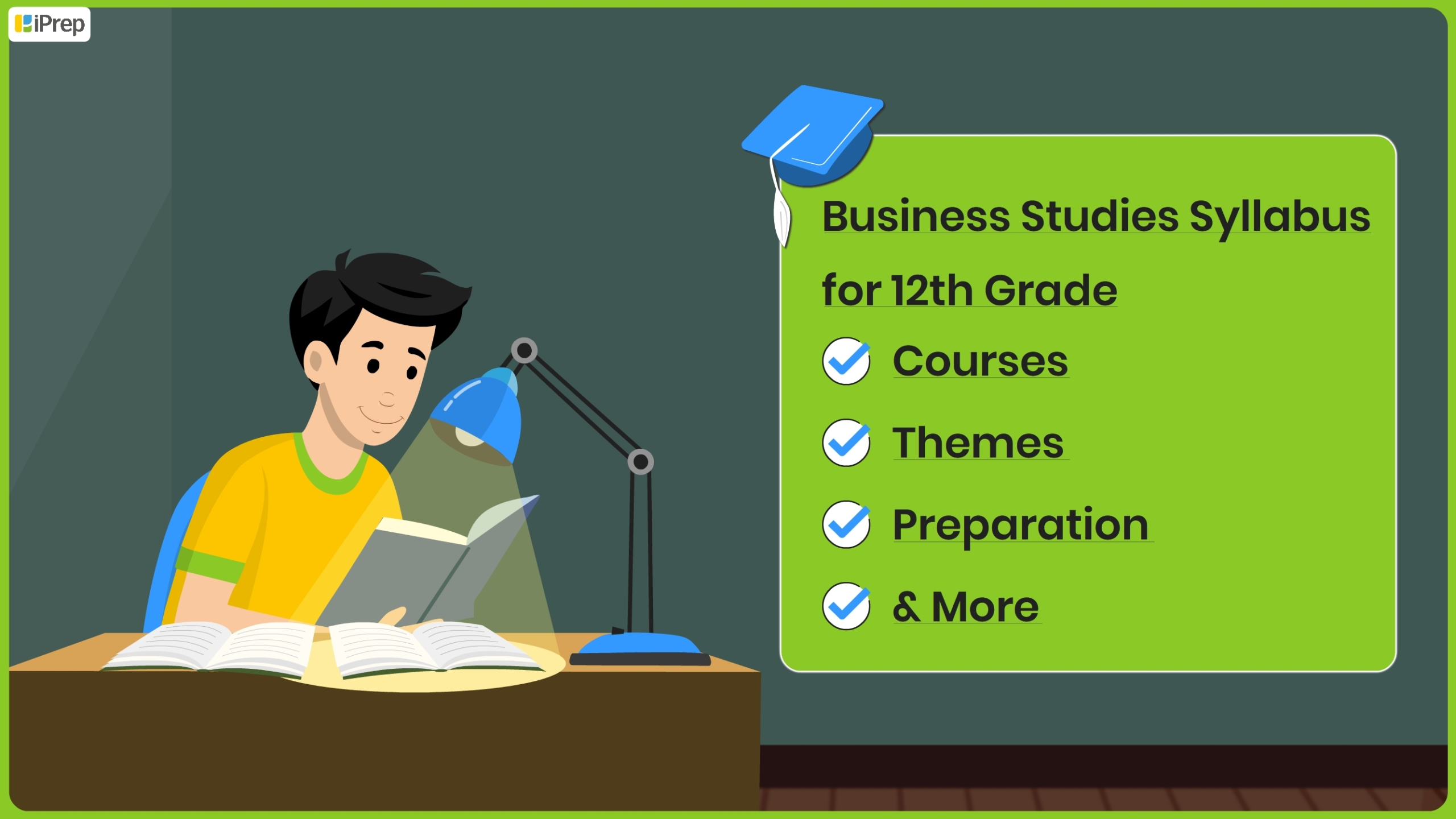 A visual representation of aspects of business studies syllabus for 12th grade