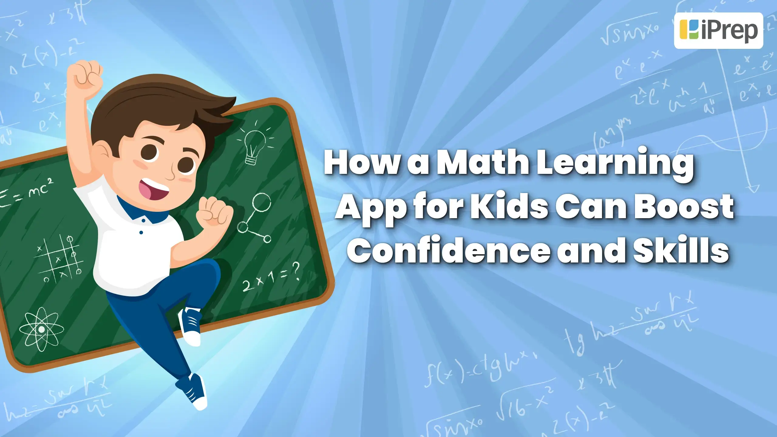 A visual representation of how a Math learning app for kids can boost confidence