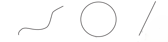 a visual representation of curves and circles form class 6 math chapter 8 - Playing with constructions