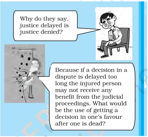 a visual representation of Just Distribution from class 11 political science chapter 4 - Social Justice