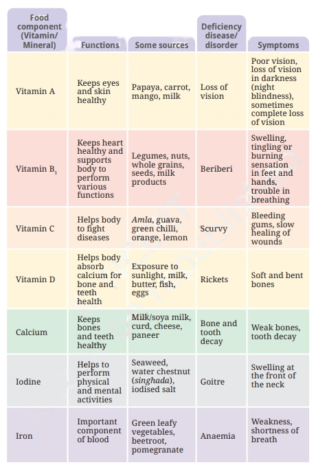 nutrients that protect our body mindful eating class 6 science transformed