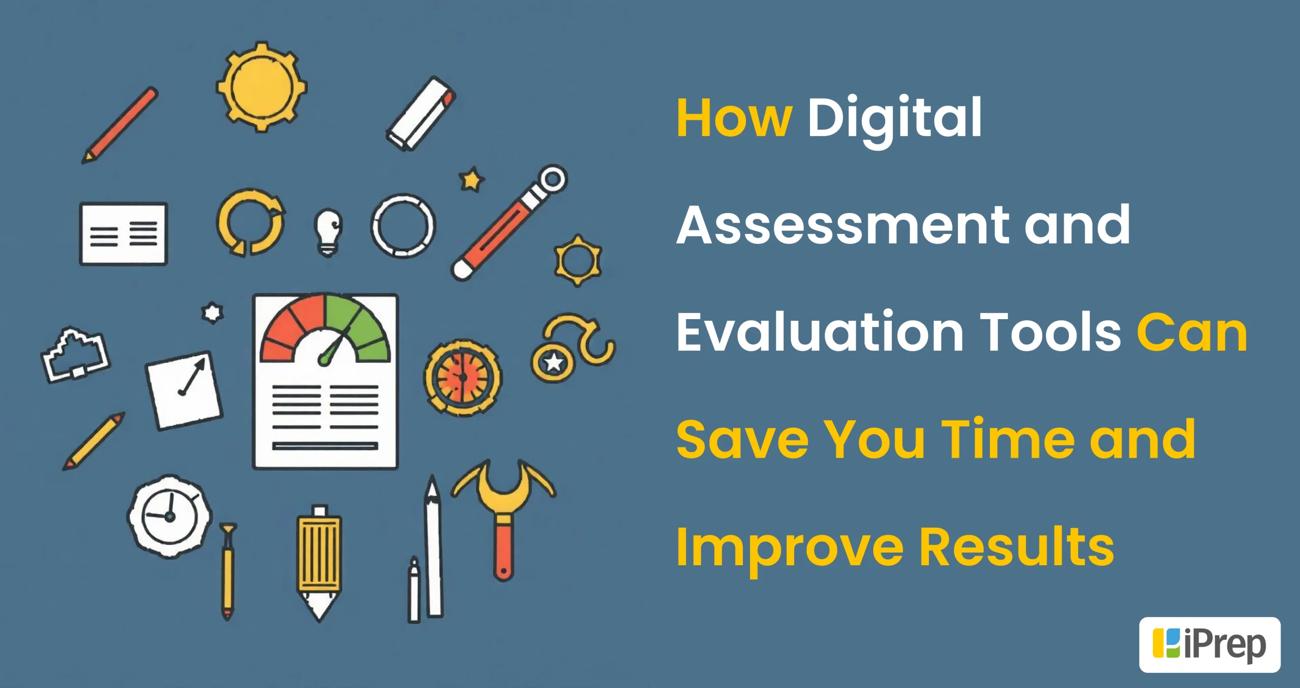 A visual representation of digital assessment and evaluation tools