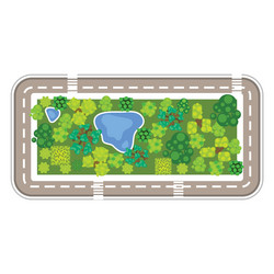 a Visual representation of a rectangular field from class 4 math chapter 13 - Fields and Fences