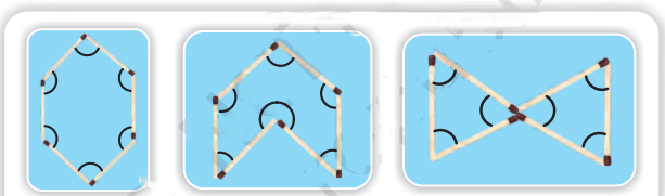 A visual representation of geometrical angles from class 5 math chapter 2- Shapes and angles