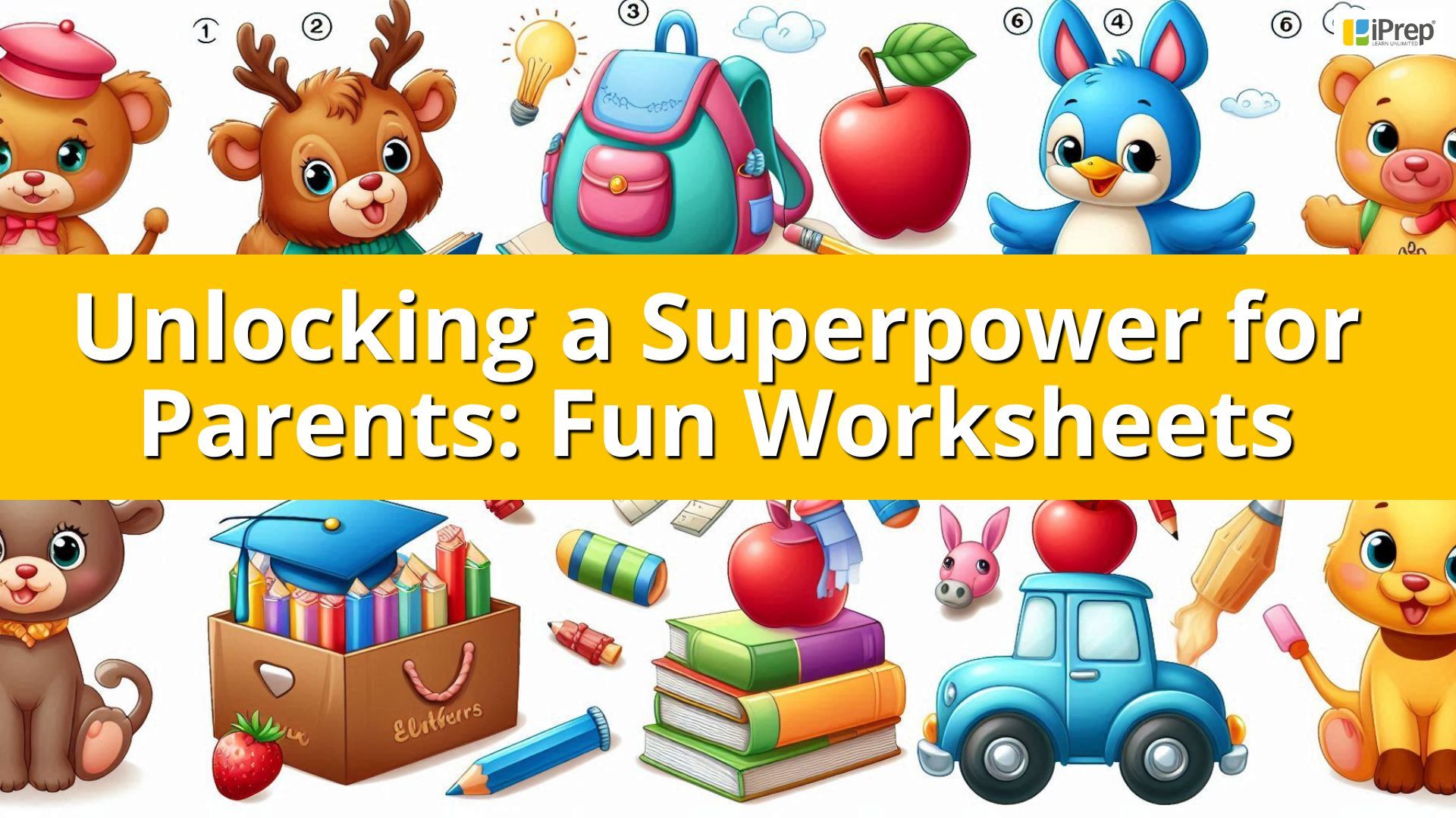 a visual representation of fun worksheets for kids which can prove to be a super power for parents