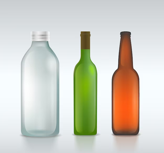 A visual of transparent bottles from class 3 EVS chapter 10 - this world of things