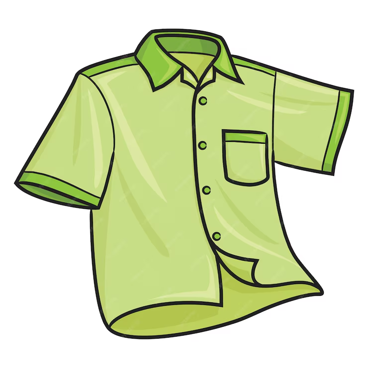 a visual representation of a shirt from class 7 Social Science chapter 8 - A shirt In The Market